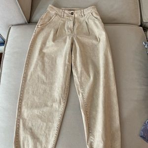 Asos pants with cuffed bottom